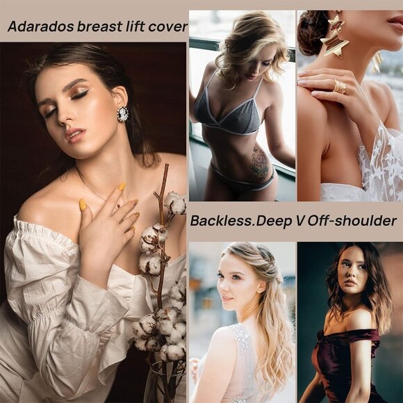 Sticky Bra Silicone Adhesive Bra for Women Invisible Bras for Backless Strapless - Picture 6 of 6